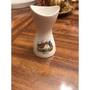 vintage souvenir Aggtelek Hungary Toothpick Holder Quincum‎